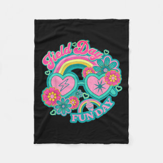 Manta Polar Hippie Field Day Fun Day Para Los Maestros Amp; Ni