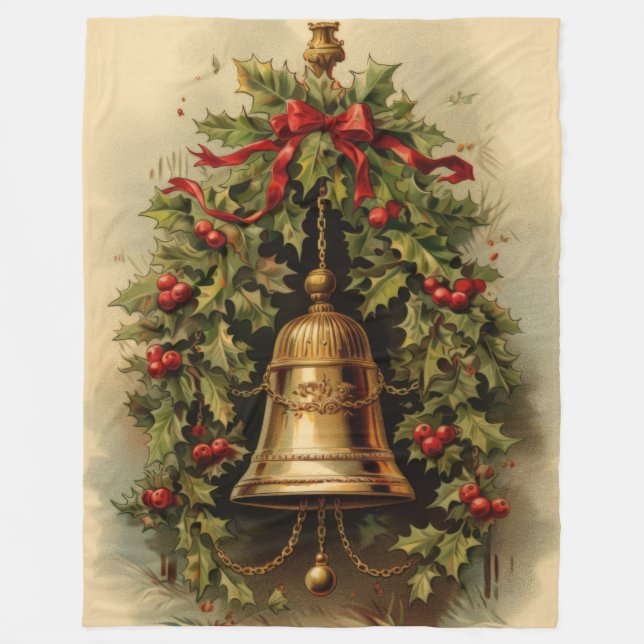 Manta Polar Hirloom Harmony Navidades festivos (Anverso)