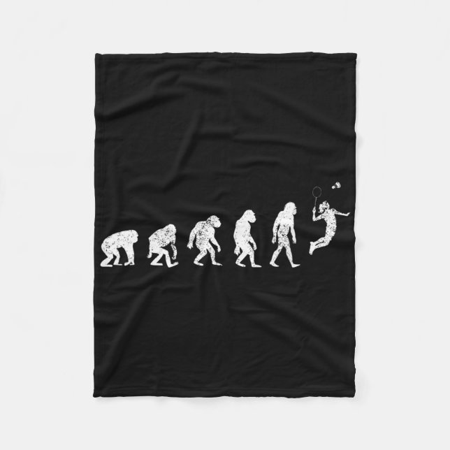 Manta Polar Historia De Badminton Lover Imprimir Funny Badmint (Anverso)