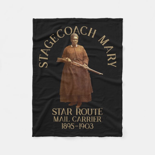 Manta Polar Históricas mujeres negras afroamericanas feminista (Anverso)