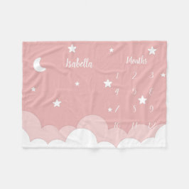 Manta Polar Hito de bebé personalizado
