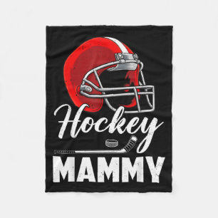Manta Polar Hockey Mamá Jugador de Hockey Familia Combinación