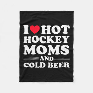 Manta Polar Hockey Me Encantan Las Madres De Hockey Caliente Y