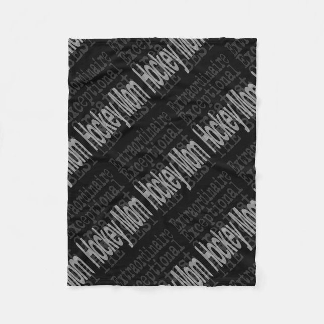 Manta Polar Hockey Mom Extraordinaire (Anverso)