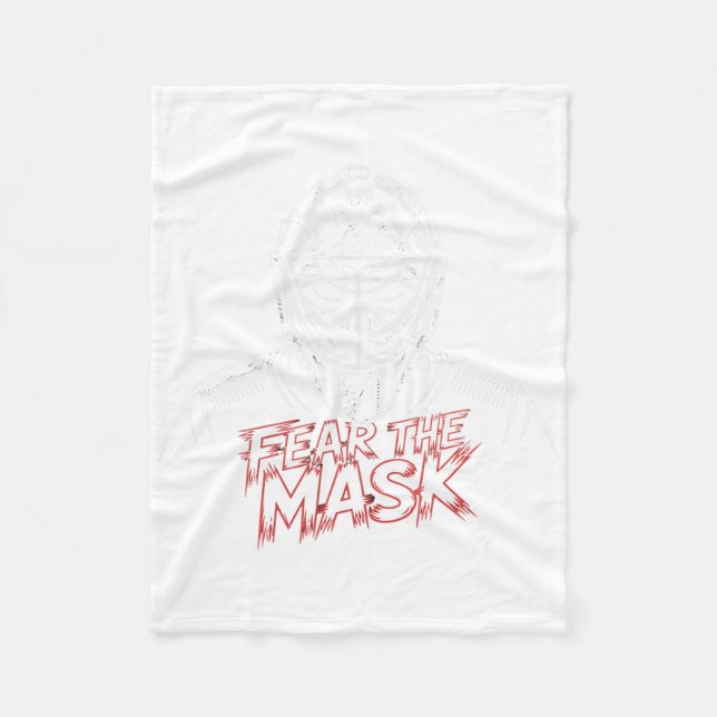 Manta Polar Hockey Player Halloween Penalty Box Hockey Goalkee (Anverso)