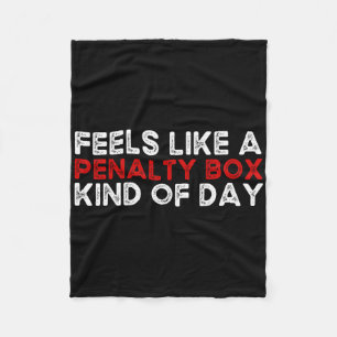 Manta Polar Hockey - Se Siente Como Un Día De La Caja De Penal