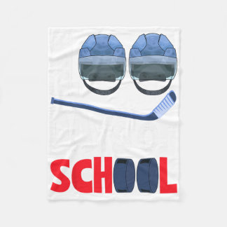 Manta Polar Hockey sobre hielo 100 días de escuela 100º día de