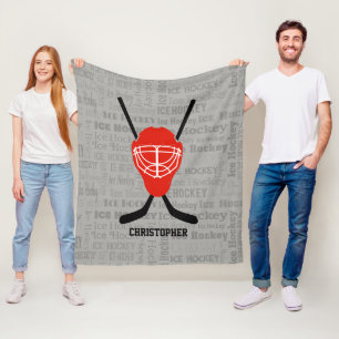 Manta Polar Hockey sobre hielo personalizado
