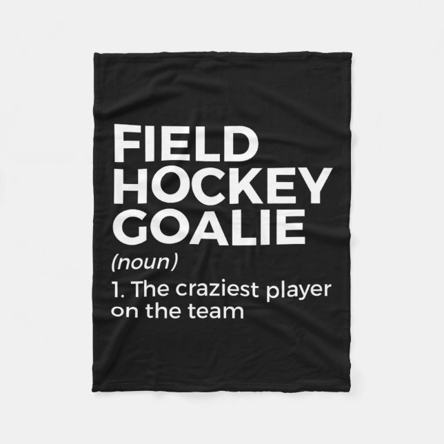 Manta Polar Hockey sobre hierba definición hombres mujeres (Anverso)