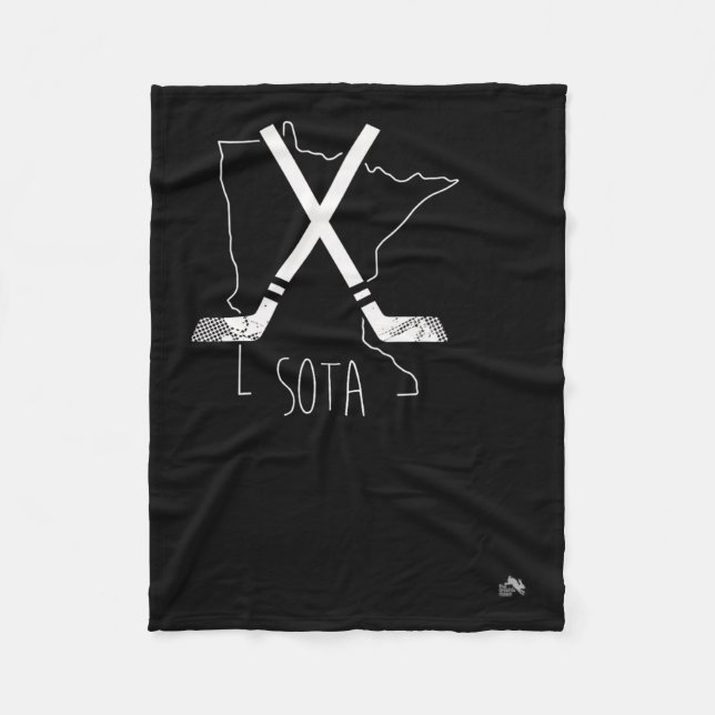 Manta Polar Hockey Sota Minnesota (Anverso)