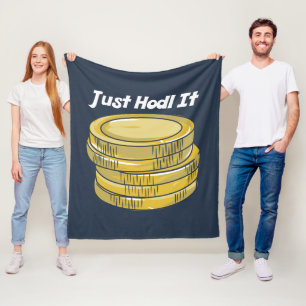 Manta Polar HODL It Cryptocurrency Gag Polo