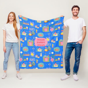 Manta Polar Hogar dulce personalizado