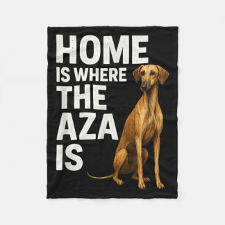 Manta Polar Hogar Es Donde Está El Aza Es Elegante Raza De Per