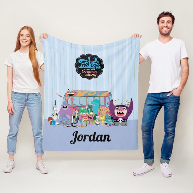 Manta Polar Hogar Foster para amigos imaginarios | Autobús esc (In situ)