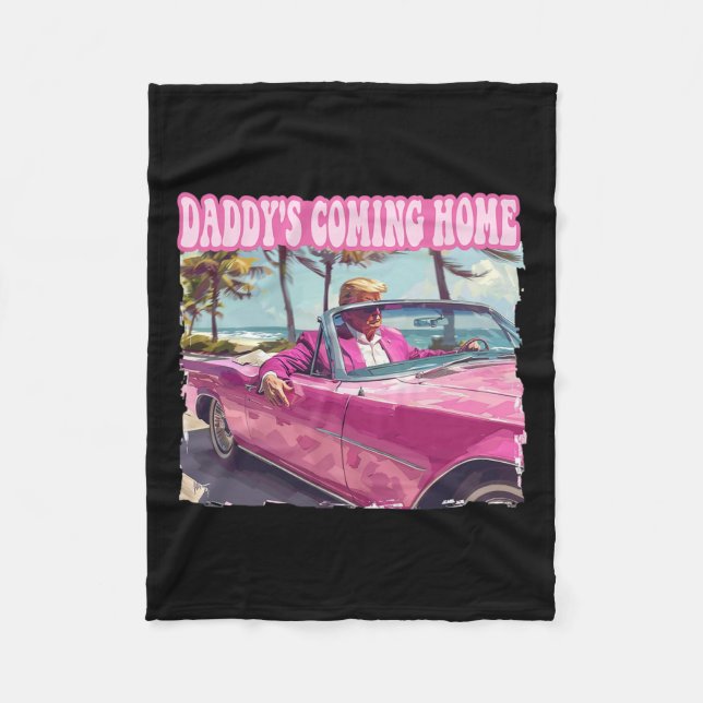 Manta Polar Hogar Trump Camisas divertidas Maga Donald Trump 2 (Anverso)