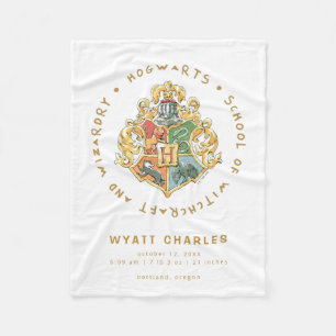 Manta Polar HOGWARTS™ Bebé Nacimientos Estatua Fleece Blanket