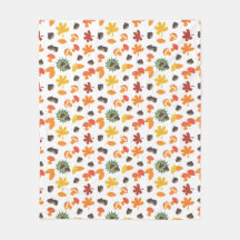 Hojas, castañas y setas por todos lados