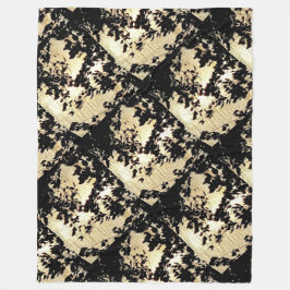 Manta Polar Hojas de lujo