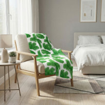Hojas de Palma Verdes Frescas Estampado Tropical