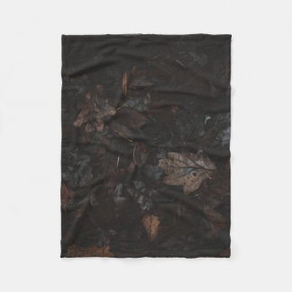 Manta Polar Hojas secas