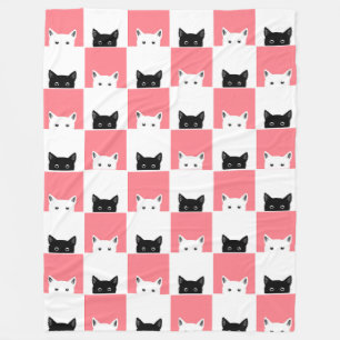 Manta Polar Hola Cats 60x80 Fleece Blanket