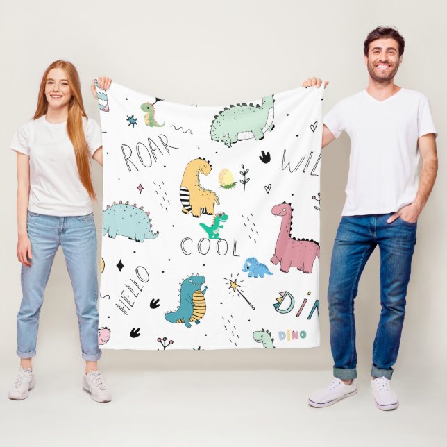 Manta Polar Hola Guay Dinos Roar (In situ)