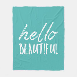 Manta Polar Hola hermosa