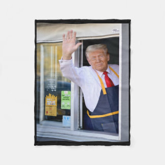 Manta Polar Hola Obtenga Su Hamburguesa Donald Trump Cocina Pa