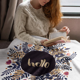 Manta Polar Hola otoño