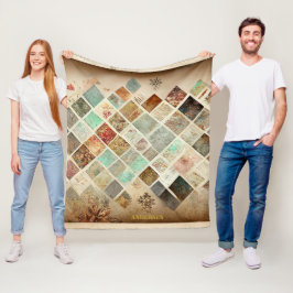 Manta Polar Holiday Pastel Patch Cosy