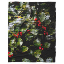 Holly Berry Blanket