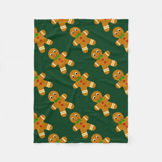 Manta Polar Hombre de pan de jengibre (Anverso)