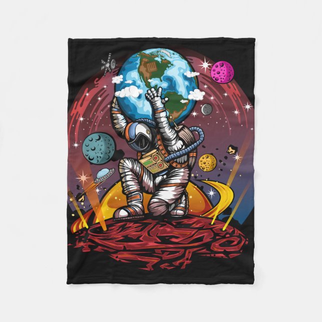 Manta Polar Hombre del espacio de Atlas (Anverso)