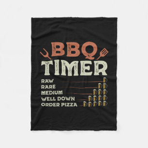 Manta Polar Hombre divertido parrilla barbacoa chef parrillero