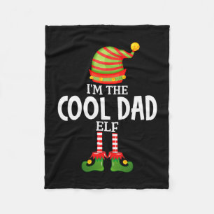 Manta Polar Hombre el elfo padre genial pijama navideño a jueg