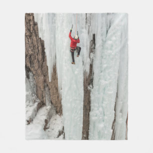 Manta Polar Hombre escalando hielo, Colorado