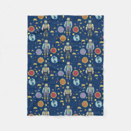 Manta Polar Hombre espacial astuto colorido