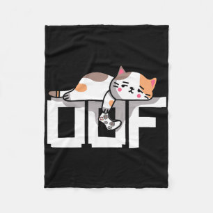 Manta Polar Hombre Gato Jugador Meme Novato Cultura de Interne