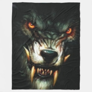 MANTA POLAR HOMBRE LOBO