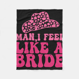 Manta Polar Hombre, Me Siento Como Una Novia Gorra De Vaquero 