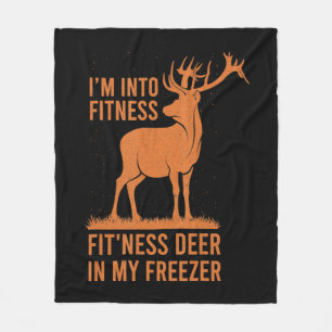 Manta Polar Hombres divertidos cazadores de vintage estoy en F