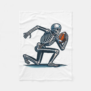 Manta Polar Hombres Fanático de Fútbol Hombres Skeleton