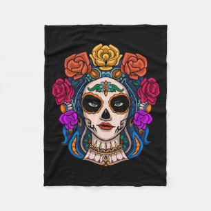 Manta Polar Hombres La Catrina Día Del Organismo Gubernamental