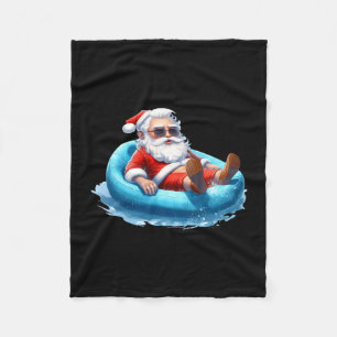 Manta Polar Hombres sol verano papá noel julio playa