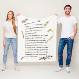 Manta Polar "Homenaje a Mamá"