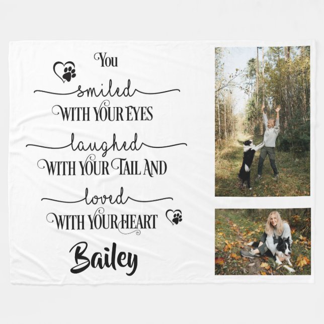 Manta Polar Homenaje de corazón (Frente (Horizontal))