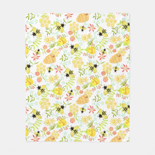 Manta Polar Honey Bee Purple (Anverso)