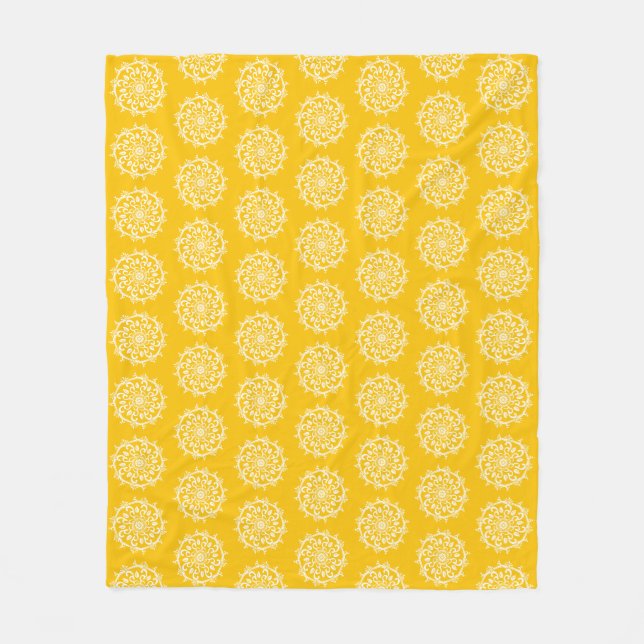 Manta Polar Honey Mandala (Anverso)