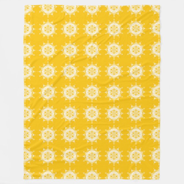 Manta Polar Honey Mandala (Anverso)