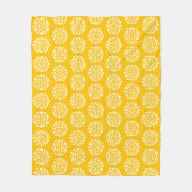 Manta Polar Honey Mandala (Anverso)